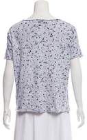 Thumbnail for your product : White + Warren Printed Short Sleeve Top