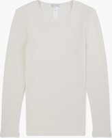 Thumbnail for your product : J.Crew HANRO® woolen silk long-sleeve shirt