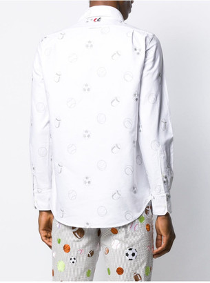 Thom Browne Embroidery Cotton Shirt