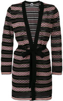 M Missoni - striped cardi-coat 