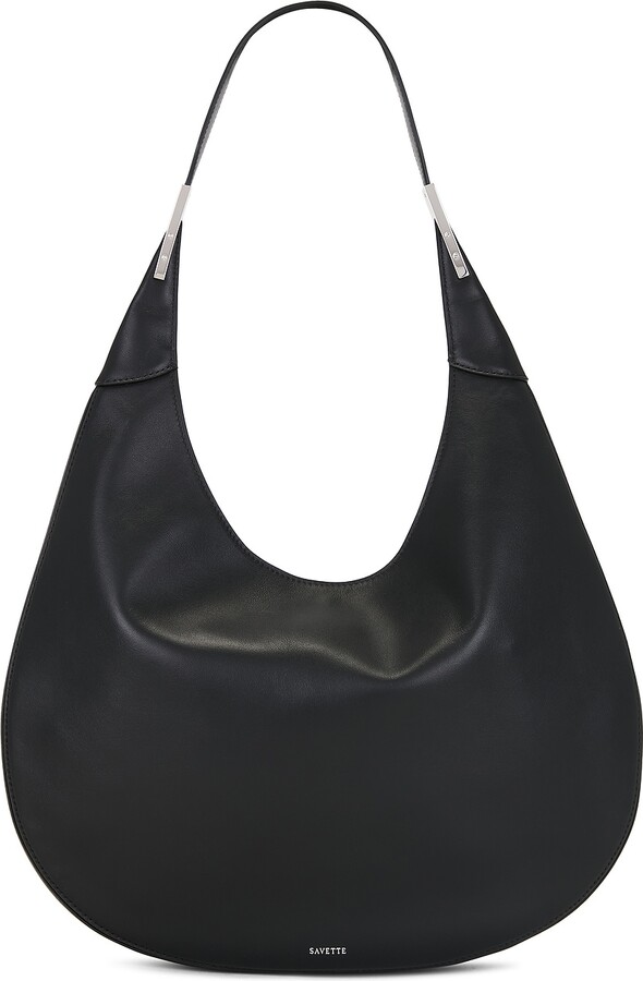 Savette Florence Hobo Bag in Black