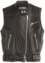 Thumbnail for your product : Balmain Leather Vest