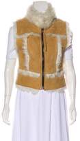 Thumbnail for your product : SAM. Leather Fur Vest