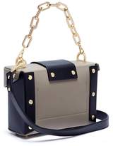 Thumbnail for your product : Yuzefi 'Asher' oversized ring leather camera box bag