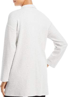 Eileen Fisher Textured Snap-Front Jacket