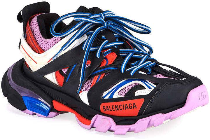 Balenciaga Track Colorblock Sneakers - ShopStyle