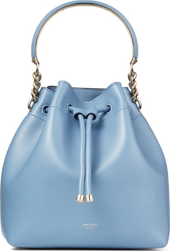 Jimmy Choo Leather Bon Bon Bucket Bag - ShopStyle