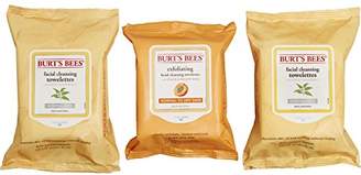 Burt's Bees Sensitive Facial Cleansing Towelettes with Peach & White Tea - 85 Count