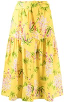 Thumbnail for your product : Kenzo Floral Print Midi Skirt