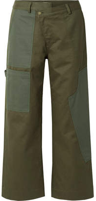 Monse Cotton-drill Wide-leg Pants