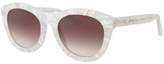 Thumbnail for your product : Oliver Bonas Skye Pearlescent Metal Detail Preppy Sunglasses