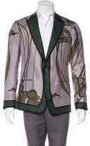 Thumbnail for your product : Dolce & Gabbana Printed Silk Blazer
