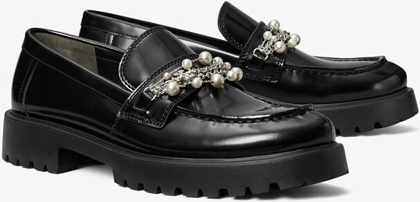Embellished Classic Lug Loafer