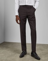 Thumbnail for your product : Ted Baker Debonair Subtle Check Wool Trousers
