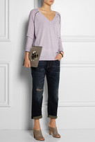 Thumbnail for your product : J.Crew Piped merino wool sweater