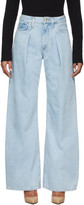 Thumbnail for your product : Gold Sign Blue The Wide Leg Jeans