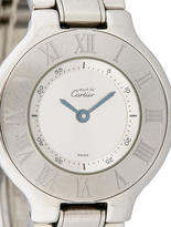 Thumbnail for your product : Cartier Must de 21 Watch