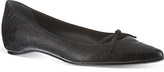 Thumbnail for your product : Stuart Weitzman Cleavage pointed ballerina flats