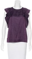 Thumbnail for your product : 3.1 Phillip Lim Ruffle-Accented Sleeveless Top
