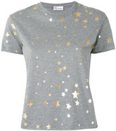 Red Valentino - metallic stars T-shirt - women - coton - XS