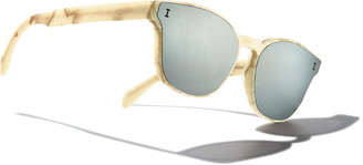 Illesteva Rectangle Lenses-Over-Frame Sunglasses