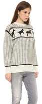 Thumbnail for your product : Band Of Outsiders Fair Isle Horses Sweater
