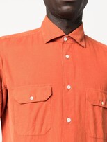 Thumbnail for your product : Finamore 1925 Napoli Buttoned Chest-Pocket Shirt