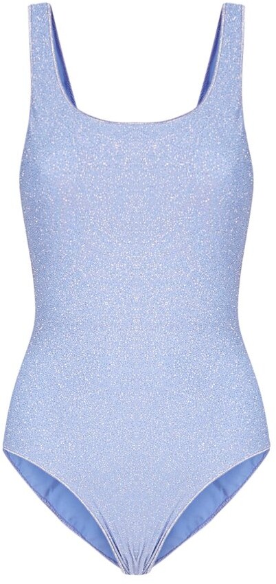 Oseree Glitter One-Piece Swimsuit - ShopStyle