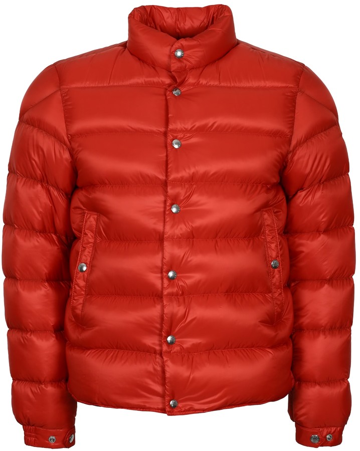 Moncler Piriac Padded Jacket With Zip And Snaps - ShopStyle Outerwear