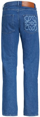 Loewe Logo Cotton Denim Jeans - ShopStyle
