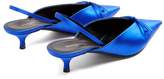 Thumbnail for your product : Balenciaga Knife Slingback Mules - Womens - Blue