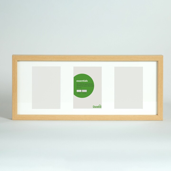 Dunelm Essentials Multi Aperture Frame White/Green ShopStyle