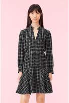 Thumbnail for your product : Rebecca Taylor Plaid Print Silk Dress