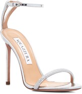 Thumbnail for your product : Aquazzura Moon Crystal Embellished Ankle Strap Sandal