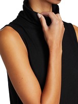 Thumbnail for your product : The Row Clovis Sleeveless Stretch-Cashmere Turtleneck