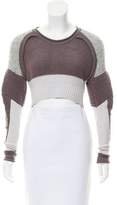 Thumbnail for your product : Ohne Titel Cropped Wool Sweater