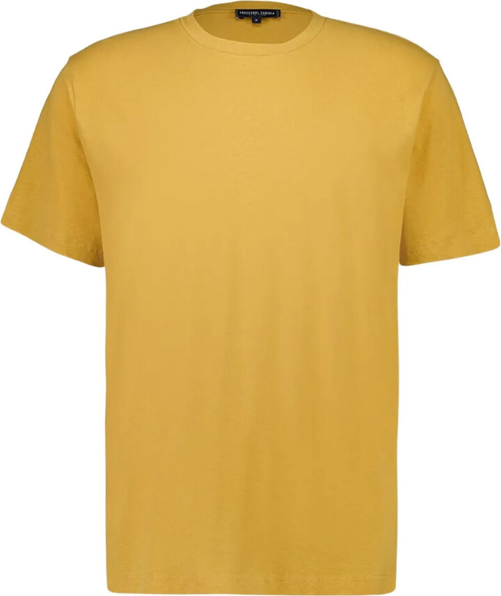 Frescobol Carioca cotton-linen blend T-shirt