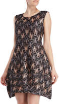 Thumbnail for your product : Save The Queen Zigzag Fit & Flare Dress