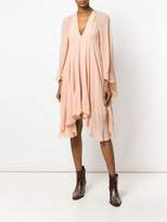 Thumbnail for your product : Chloé curved hem ruffled dress
