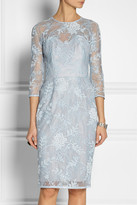 Thumbnail for your product : Lela Rose Chantilly lace dress