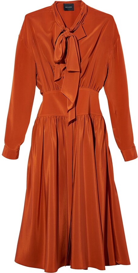 Marc Jacobs Belted Scarf Dress - ShopStyle