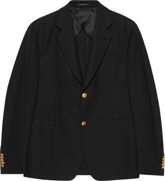 Gucci Men's Black Sport Coats & Blazers | ShopStyle