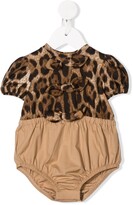Thumbnail for your product : Dolce & Gabbana Children Leopard Print Body