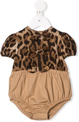 Dolce & Gabbana Children Leopard Print Body