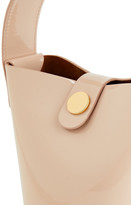 Thumbnail for your product : Sophie Hulme Nano Swing Patent-leather Bucket Bag