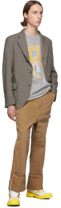 Junya Watanabe Brown Carhartt Edition Customized Canvas Trousers