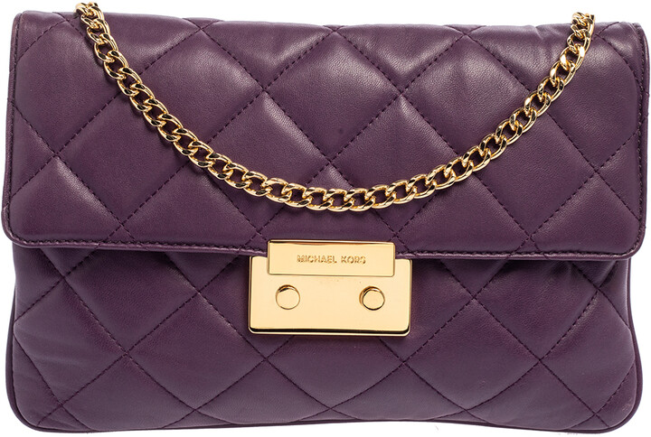 purple mk bag