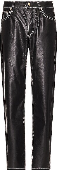 Eytys Benz Vegan Leather Pants in Black - ShopStyle