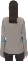 Thumbnail for your product : Zadig & Voltaire Cashmere Knit Sweater W/elbow Patches