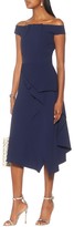 Thumbnail for your product : Roland Mouret Arch off-the-shoulder midi dress